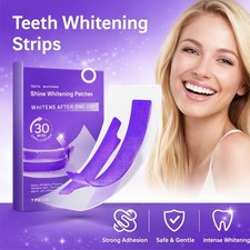 Purple Teeth Whitening Strips