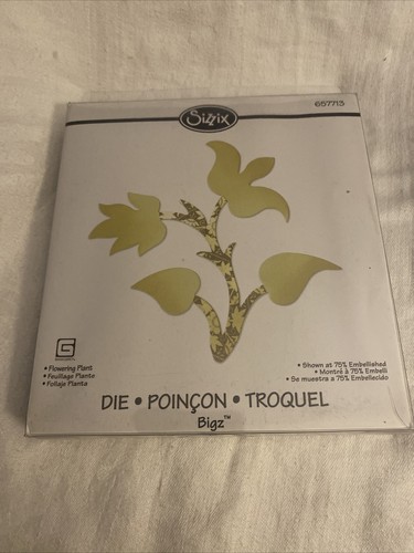 Sizzix bigz die - die, flowering