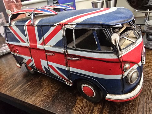 Union jack camper - vw,