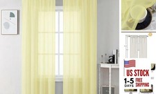  Sheer Curtains 90 inches Long