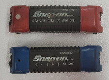 Snap-On METRIC & STANDARD Hex Wrench Set AWEF6K & AWMEF6K