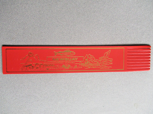 Leather bookmark cornwall - bookmark,