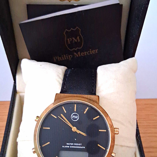 Philip mercier quartz watch - mercier,