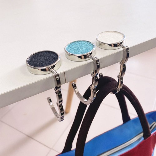 Folding women bag holder hook - women,