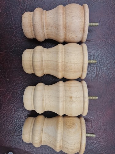 Oak finish solid wooden - 4x,
