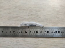 10pcs Unpainted Blank Lure Body Crankbait Minnow 68mm 4g Fishing Wobbler ST77