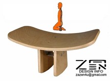 MEDITATION STOOL ~ ZEN MASTER STOOL ~(lightweight-rocker)~Medium/Large.(UK)