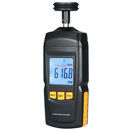 Digital contact tachometer - contact,
