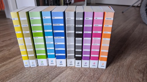 Rainbow bookshelf bundle - bookshelf,
