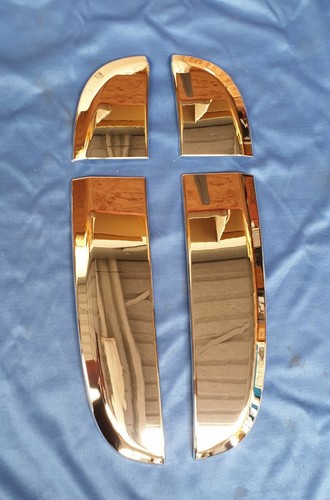 Jaguar chrome wing vent trim - chrome,