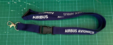 Airbus Avionics Lanyard - blue airline aviation aircraft