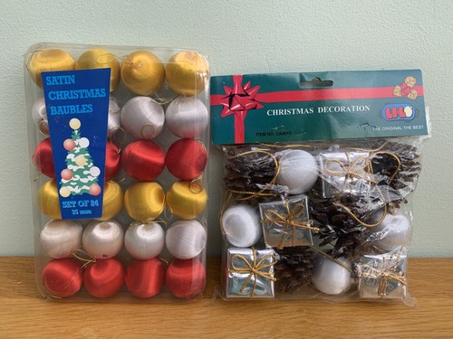 Vintage christmas decorations - vintage,