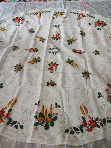 Vintage round lace christmas - lace,