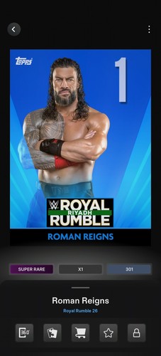 Topps wwe slam digital - slam, *digital*