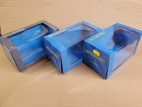 Scalextric racing trucks 3x - scalextric, trucks,