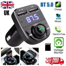 UK Car Wireless Bluetooth FM