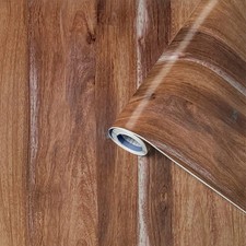 Wood Effect Vinyl Wrap Self Adhesive Film Sticker Textured Worktop Wall Covering