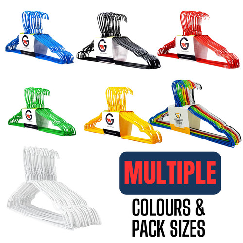 Metal wire coat hangers - metal,