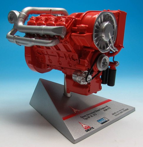 Deutz engine air cooled typ - v8,