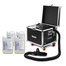 BeamZ Snow5000 Professional Snow Machine with 20L Fluid for Events