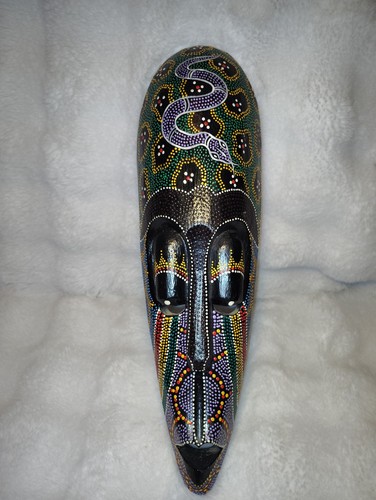 Tiki mask tribal art - tiki,