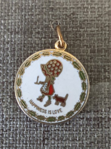 Vintage holly hobbie pendant - holly,