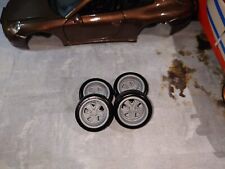 1/24 Porsche Fuchs Wheels Tires and Brake Discs diorama or diecast UNPAINTED