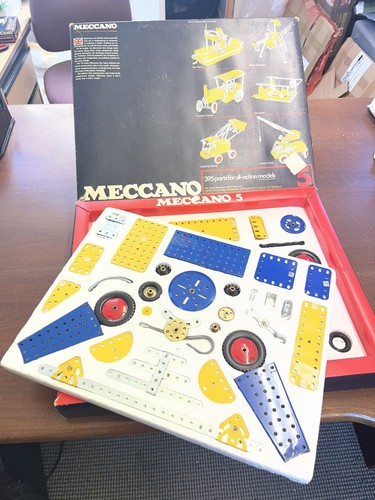 Vintage meccano set - vintage,