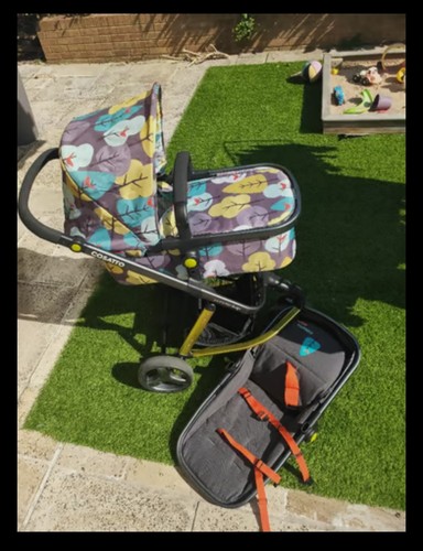 Pram pushchair 2in1 - pram, travel