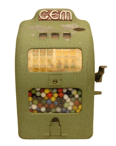 1930 gem cent coin op - 1930's, coin-op