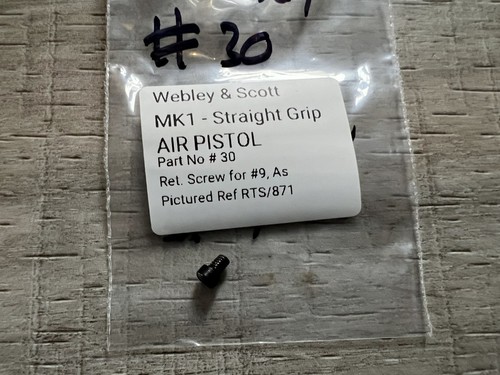 Spare part for webley scott - part,