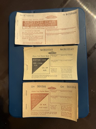 Motor fuel ration - ration, x3