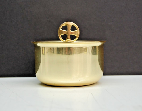 Brass church monstrance luna - brass, /