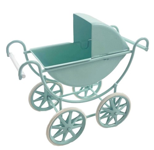 Dolls house light blue baby - light,