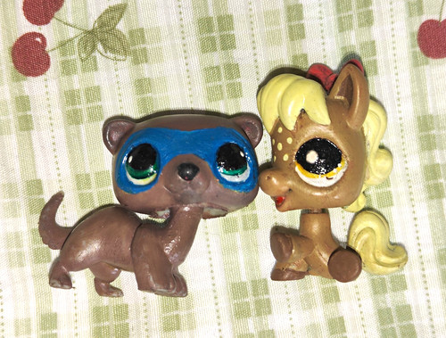 Lps customs horse and ferit - customs,
