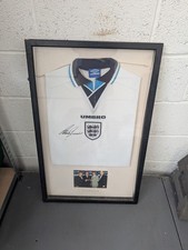 Signed Euro 96' Framed Alan