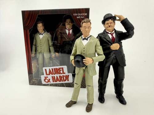 Laurel hardy set of 2pc - laurel, &