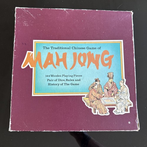 Vintage mahjong mah jong tile - mahjong,