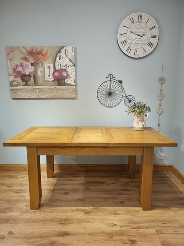 Oak farmhouse extending dining - farmhouse,