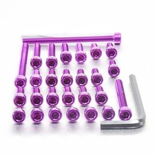 Aluminium Engine Kit Yamaha FZR750 EYA330 Purple | Pro-Bolt