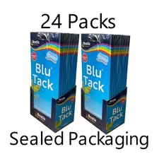 Bostik Blu Tack Economy Pack The Original Reusable Adhesive  (24 Packs)