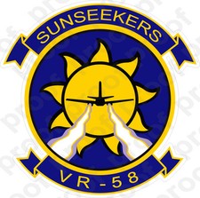 STICKER USN VR 58 Sunseekers