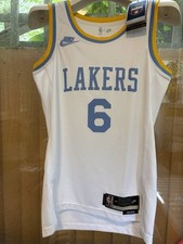 Men's Nike NBA Los Angeles Lakers Lebron James #6 Classic Edition Jersey