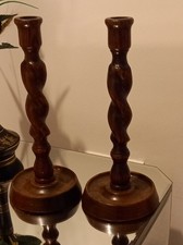 Antique 1930s  Oak Barley