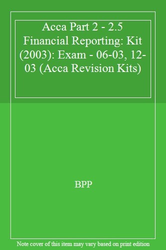 Acca part 2 5 financial - part,