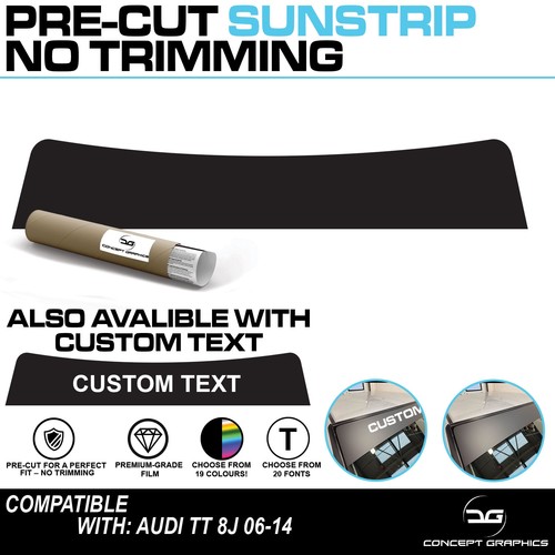 Pre cut sunstrip compatible - pre,
