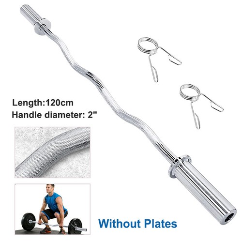 Olympic 4ft curl bar - olympic, ez