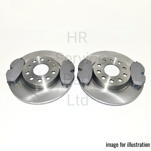 Front brake discs - brake, pads