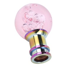 Pink Crystal Bubble Shift Knob For Faster Gear Shifting