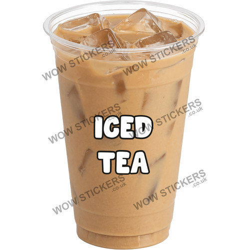 Coffee van sticker iced - coffee,